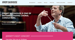 Desktop Screenshot of jeremybackhouse.com
